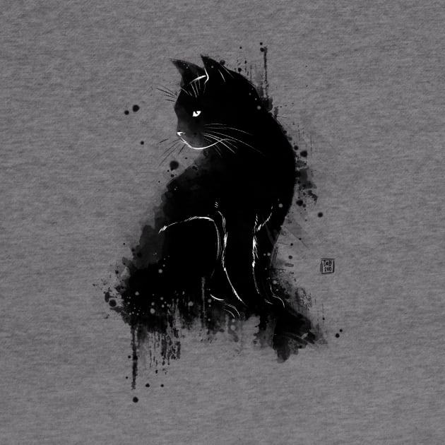 Inky cat by Daisyart_lab